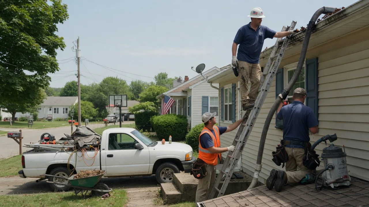 Gutter Installation in Harrisonville, MO near me